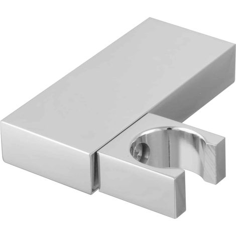 Support de douche plat en laiton ajustable pour douchettes PaulGurkes (1/4)