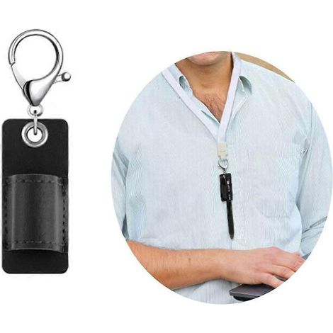 Porte-stylo/porte-lunettes polyvalent avec étui à lunettes pratique et étui de protection pour crayons (1/4)