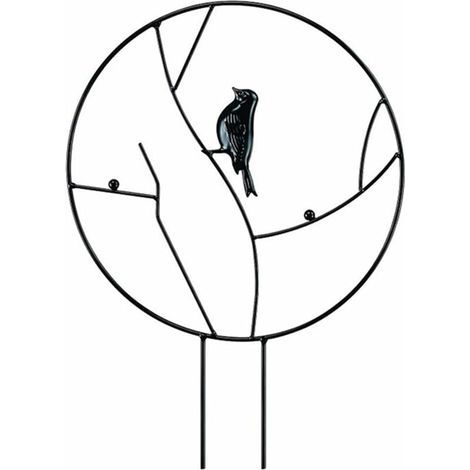 Treillis de Jardin en métal pour Plantes grimpantes, Support de Support en métal pour Plantes à Fleurs résistant à la Rouille Durable pour Plantes en Pot vignes Supports de Fleurs (1/5)