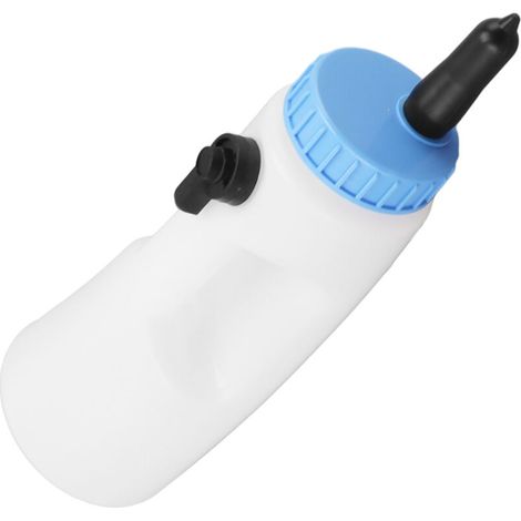 2.5L Vertical Calf Feeding Bottle with Handle, High-Leak PE Feeding Bottle for Lambs, Calves and Other Animals (1/5)