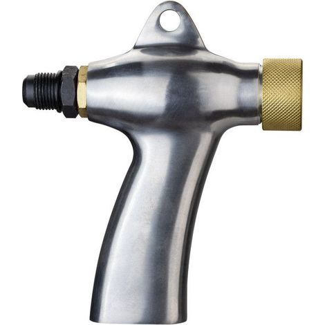 Dema – Pistolet pneumatique pour cabine de sablage – Construction en fonte d'aluminium – Compatible buses céramiques – 155 x 130 mm – 420 g - D24374