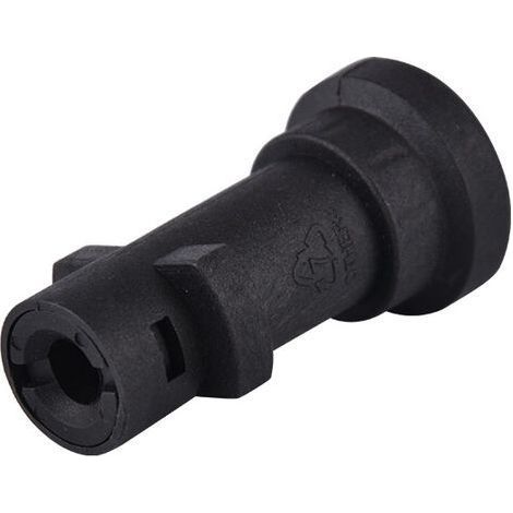 Lance de Mousse à Neige Femelle raccord connecteur en Mousse Adaptateur Compatible avec Nettoyeur Haute Pression Karcher série K K2, K3, K4, K5, K6, K7 (Plastique) (1/4)
