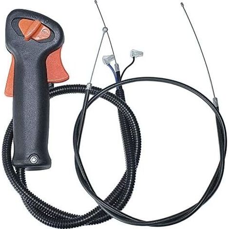 Juego de interruptores manuales para desbrozadoras/recortadoras Stihl FS75 FS80 FS80R FS85 FS85R FS85RX FS85T KM85 KM85R, número de pieza 4137 180 1109 (1/5)