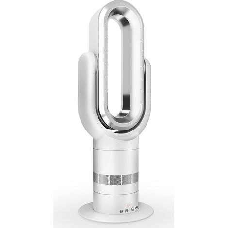 Turmventilator DC 2-in-1 Heizlüfter 1400W und Kühler 35W blattloser Ventilator