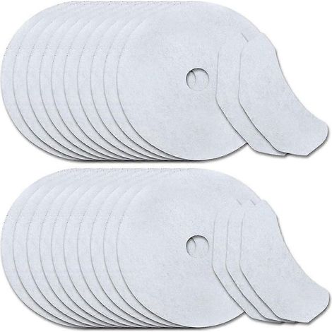 Lot de 30 filtres d'échappement pour sèche-linge, filtre à peluches universel de rechange compatible avec sèche-linge portable, accessoire de remplacement pratique pour capturer les peluches (1/5)