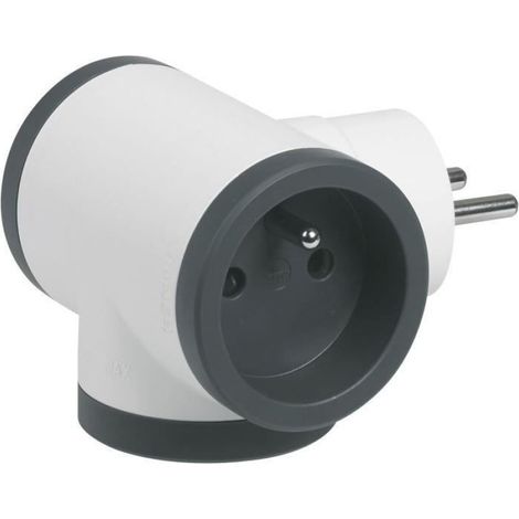 Triplite FB 3x2P+T premium prises latérales - Blanc et noir (1/4)