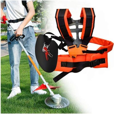 Harnais Effort Réglable Confortable,Harnais à Epaule Pratique Confort Pour Débroussailleuse Tondeuse à Gazon Universal Machine De Jardin Accessoire, (1/4)