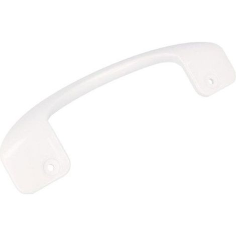 Poignée De Porte - Entraxe 160 Mm - Longueur 220 Mm - Blanc - Compatible Appareils Électroménager - 1 Pièce (1/4)