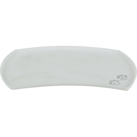 Set de table, en silicone - 48 × 27 cm, transparent (1/2)