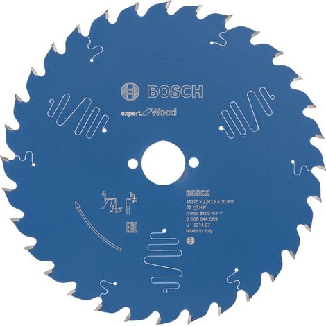 Bosch Kreissägeblatt EX WO T 225x30-32 - 2608644089 (1/5)