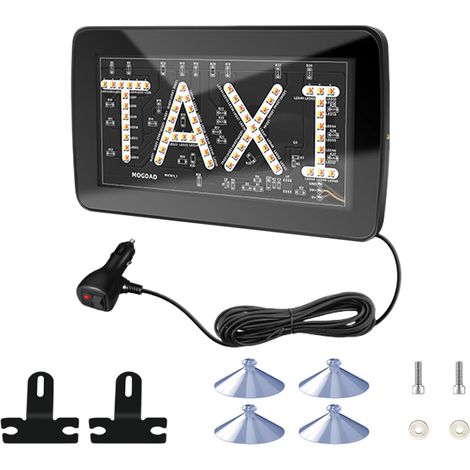 Taxi Light – Panneau LED 12 V (1/5)