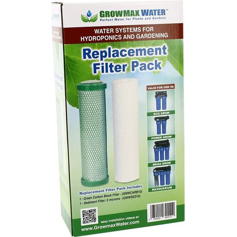 Filtres de rechange pour Osmoseur ECOGROW - POWERGROW 500 - MAXQUARIUM - MAXPUMP 700 (1/4)