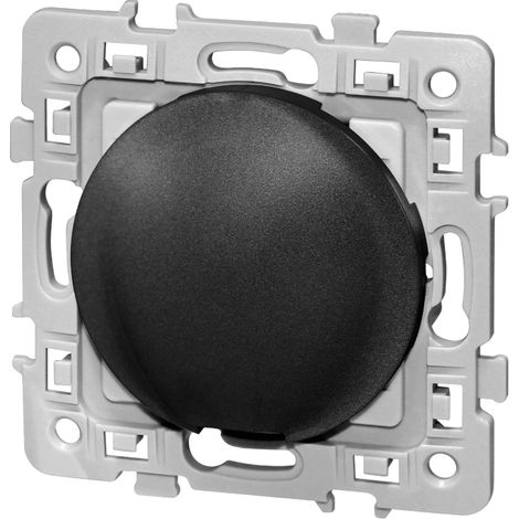 Sortie de câble IP21 20A - SQUARE EASY Anthracite - Eur'Ohm