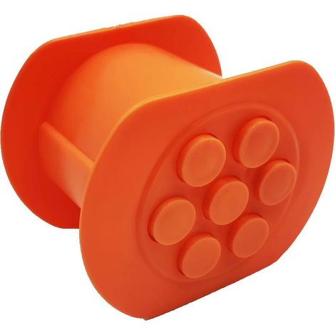 Machine à saucisses manuelle avec 7 trous (orange)-Fei Yu (1/2)
