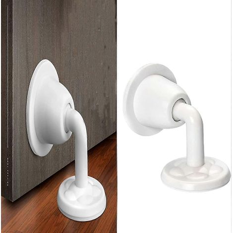 Türstopper, Wandschutz, dekorativer Gummipuffer zur Bodenbefestigung, weicher, selbstklebender, flexibler Sicherheits-Türstopper, kein Bohren erforderlich, für Zuhause und Büro (1 Stück) (1/5)