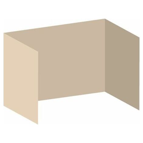 Packs Laterales Carpas Plegables - Pack 3 Laterales Lisos para Carpas 3x2 Eco - Crema