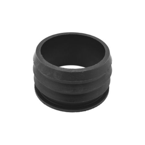 MORSETTO RIDUZIONE IN GOMMA NERA PER TUBO PVC Diam. F 90 mm / M 100 mm (1/2)