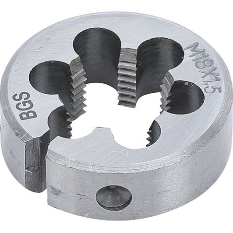 BGS Gewindeschneideisen M18 x 1,5 x 38 mm