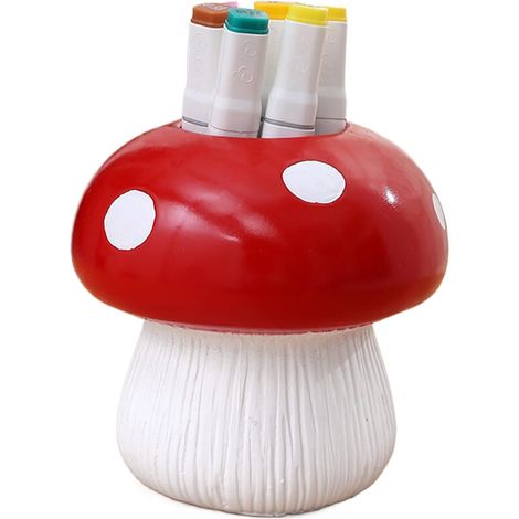 Blumentöpfe Vase in Pilzform aus Kunstharz Pflanzkübel Als