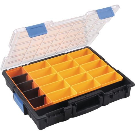 Scatola assortimenti Euro Plus Pro B440xT355xH76mm 21 scomparti 4 divisori
