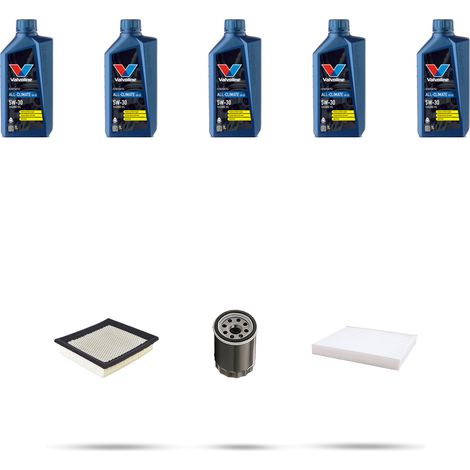 Kit tagliando 3 FILTRI e 5L OLIO compatibile con Nissan Teana 2.3 v6 127kw Dal 2003 (1/5)