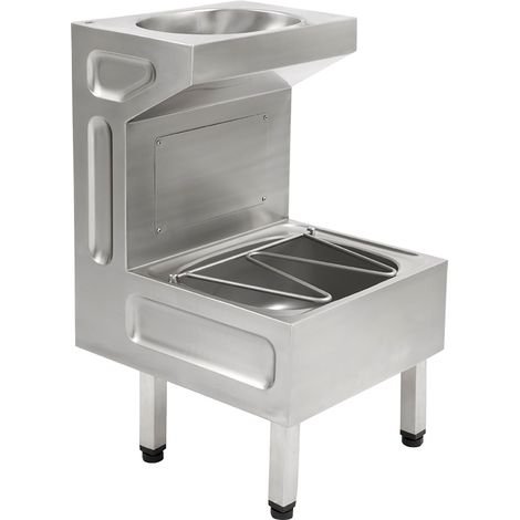 KWC AR Standausguss-Waschtischkombination,  SIRIUS, 500x880x570 mm, Klapprost