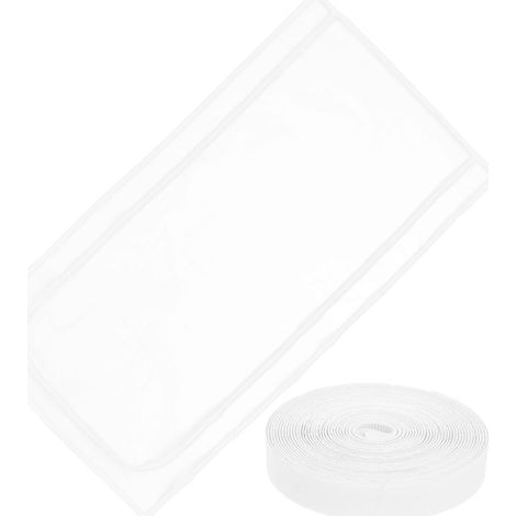 Housoutil Porte Moustiquaire à Fermeture Éclair en ABS Blanc (1/5)