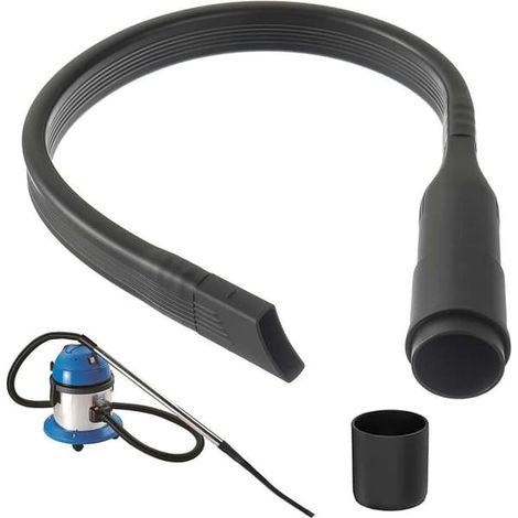 Accessoire pour aspirateur : embout plat flexible de 62 cm de long, pour aspirateurs avec interfaces de 32 mm et 35 mm. (1/5)