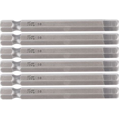 10 leistungsstarke, magnetische, gehärtete 6-mm-Sechskant-Elektroschraubendreherbits, S1/4 65-mm-Handwerkzeug (1/5)
