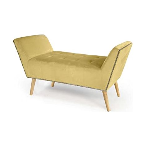 Panca senape arredo scendiletto cm 1170 x 40 x 60 h (1/2)