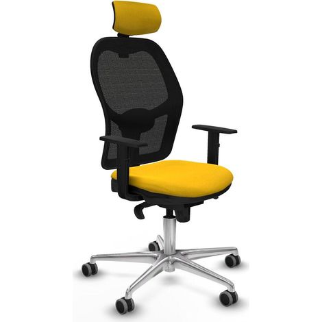 piqueras-y-crespo Jorquera Ergonomischer Bürostuhl Gelb