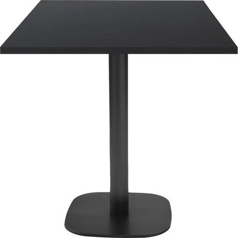 Table 70 x 70 cm - modèle Round noir