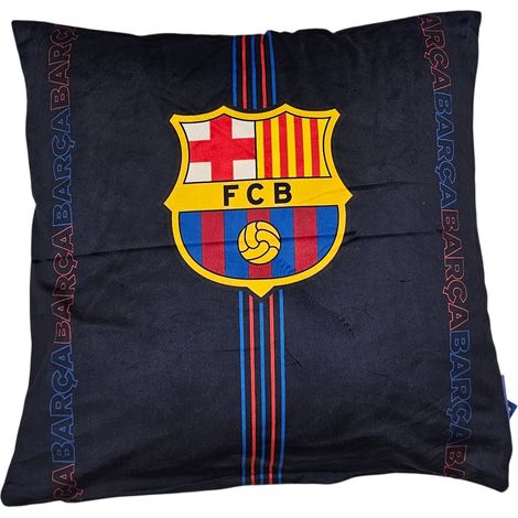 FUNDA DE ALMOHADA FC BARCELONA 40 x 40 cm LICENCIA LEWANDOWSKI SZCZĘSNY (1/3)