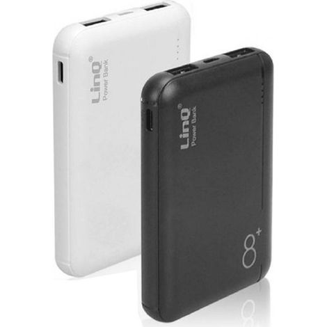 Trade Shop - ZUSÄTZLICHE ZUSÄTZLICHE BATTERIE VON LEISTUNGSBANKEN 8000 MAH ZWEIFELBARE USB-KABEL 3IN1 TT-8000+ - (1/5)