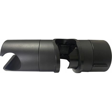 Soporte negro para cabezal de ducha para conjunto/columna de ducha