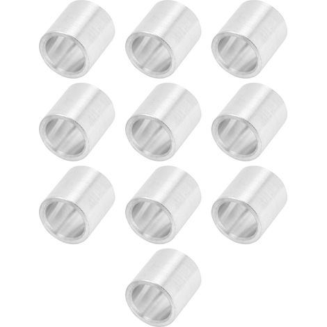 10 pièces Entretoises Filetées en Aluminium, Rondelles d'Épaisseur 8mm pour Fixation et Renfort Mécanique