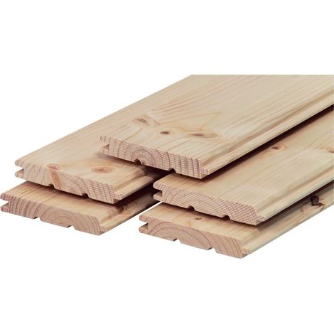 Profilholz Fichte Tanne A B-Sortierung Faseprofil 200 x 12,1 cm 16 mm