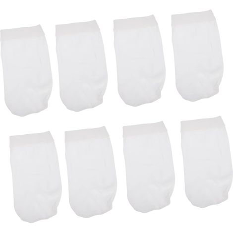 4 Ensembles Chaussettes Filtrantes Nylon Élastique pour Piscine pour Nettoyage De Débris De Piscine Compatible avec Aquariums Et Spas 8 Pièces x 4 (1/5)