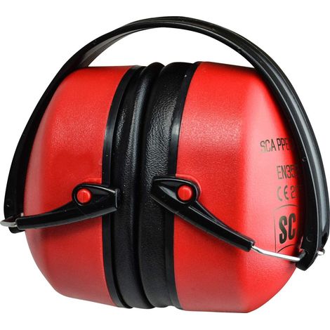 Scan 2KAC24 Collapsible Ear Defenders with 28 dB Noise Reduction (SNR 28 dB)