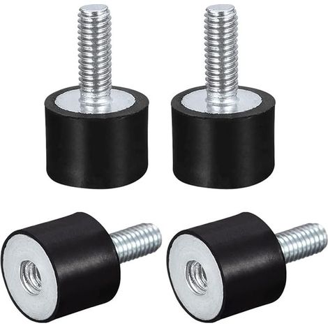 Silent Block M5 Male/Female Rubber D15xH15mm (1/5)