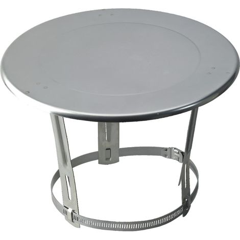 Chapeau plat inox N°2 D139-153 TOLERIE EMAILLERIE NANTAISE 000012