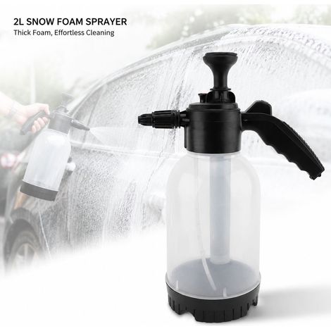 Pistolet à Mousse 2L - Haute Pression - Plastique Durable pour Lavage Auto et Jardin (1/5)