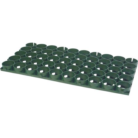 Carrelage quadrille' 81x41x4 cm en pvc vert pour jardin exte'rieur (1/4)