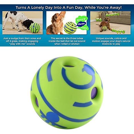 TEMPSA Boule Mâcher Chien Chat Jouet Formation Avec Drôle Voix (1/3)