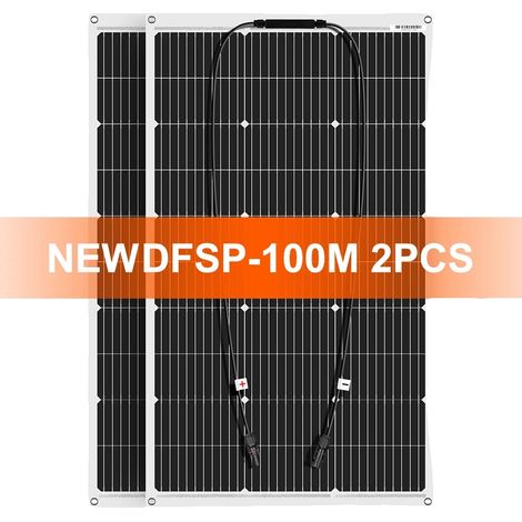 Panneau Solaire Flexible, Puissance Maximale, Tension de 18V, Certifié CE (1/2)