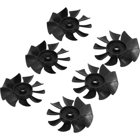 Motorflügel ABS 550W geräuscharmer Lüfter Luftkompressorpumpe Ersatzzubehör (1/5)