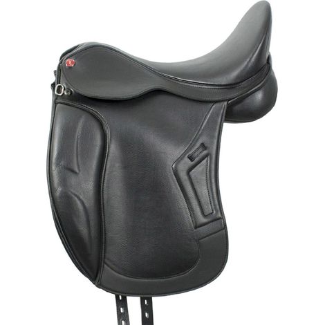 17", nero: Sella da dressage Pro-Light modello Brindisi con archetto intercambiabile (1/5)