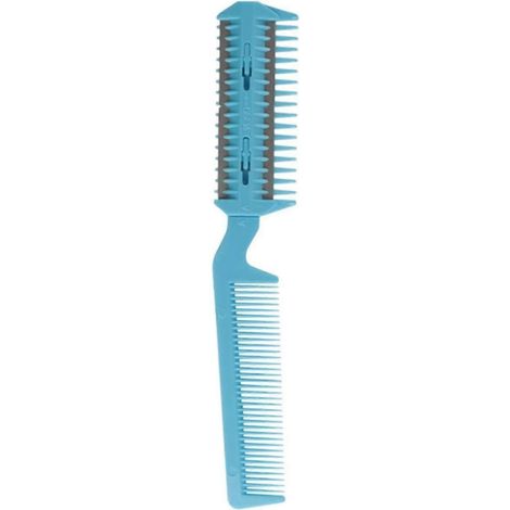 Peigne de toilettage pour animaux, peigne tondeuse à 2 lames pour la coupe des poils de chien et de chat.