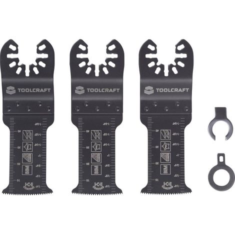 TOOLCRAFT TO-10283178 Bi-métallique Set outils multifonction 32.5 mm 3 pc(s) (1/4)