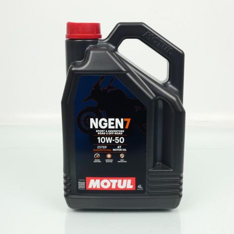 Schmiermittel Öl Motul NGEN 7 10W50 4L für Motorrad Straße (1/3)